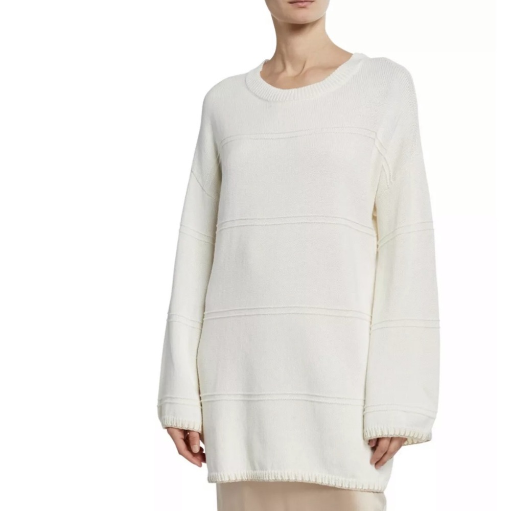 SABLYN Eve Cotton Cashmere Knit Sweater Dress XS